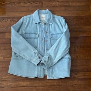 Sezane Willa Light Blue Jacket